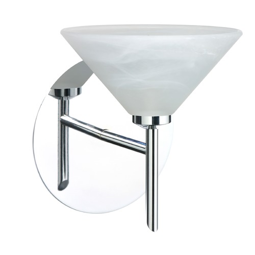 Besa Lighting Kona Chrome LED Sconce