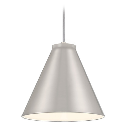 Vantage Pendants Brushed Nickel Mini Pendant by Minka Lavery