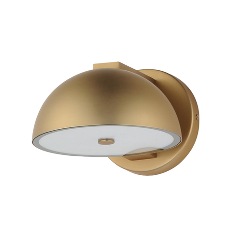 Cauldron Gold LED Sconce by ET2 Lighting