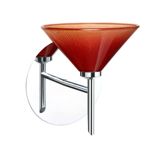 Besa Lighting Kona Chrome LED Sconce