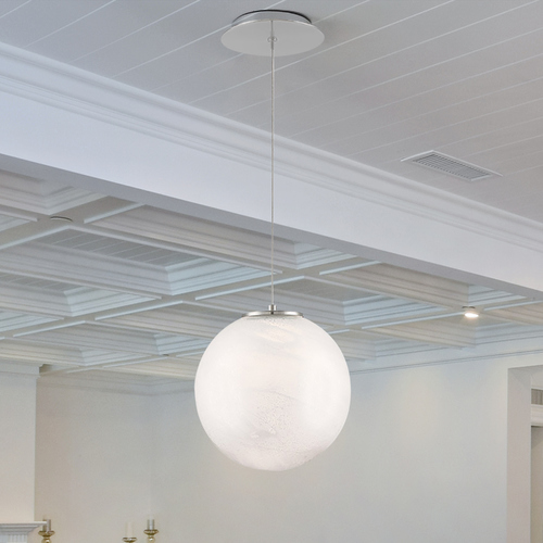 Modern Forms by WAC Lighting Cosmic Brushed Nickel LED Mini Pendant by Modern Forms PD-28801-BN