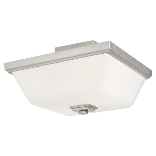 Ellis Harper Brushed Nickel Semi-Flush Mount by Generation Lighting