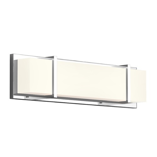 Alberni Chrome LED Vertical Bathroom Light by Kuzco Lighting