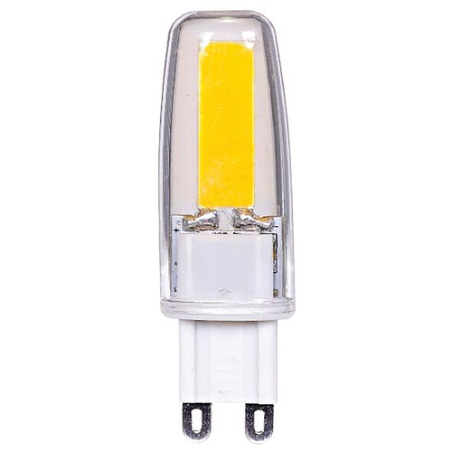 Satco Lighting Satco 4 Watt JCD LED 2700K 400 Lumens G9 Base 120-130 Volt Dimmable S29547