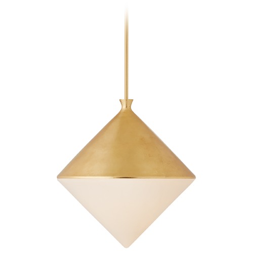 Aerin Sarnen Large Pendant in Gild by Visual Comfort Signature