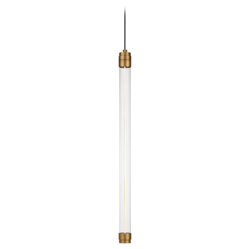 WAC Lighting Jedi 22-Inch LED Pendant in Aged Brass by WAC Lighting PD-51322-AB