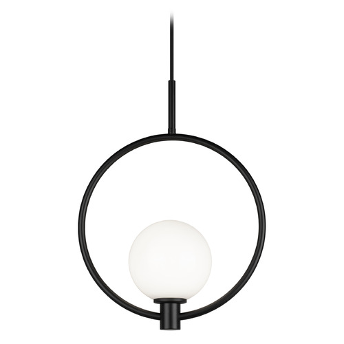 Matteo Lighting Aerial BlackPendant by Matteo Lighting C71301BKOP
