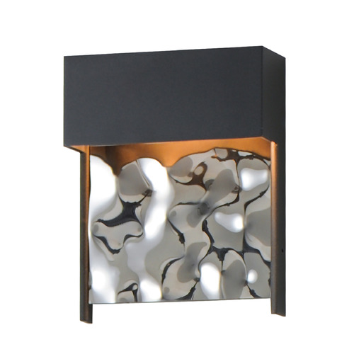 Coulee Black LED Outdoor Wall Light by ET2 Lighting