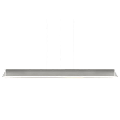 Visual Comfort Modern Collection Zhane 49-Inch 277V LED Linear Light  in Satin Nickel by Visual Comfort Modern 700LSZHN49S-LED277
