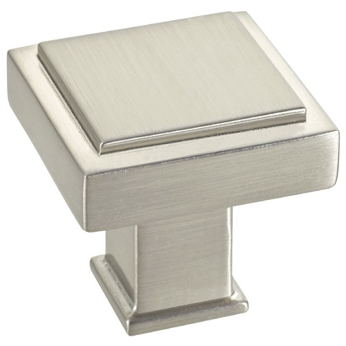 Seattle Hardware Co Satin Nickel Cabinet Knob - Case Pack of 10 - 1-3/16-inch HW36-K-09 *10 PACK* KIT
