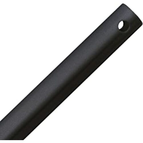 12-Inch Fan Downrod in Flat Black by Savoy House