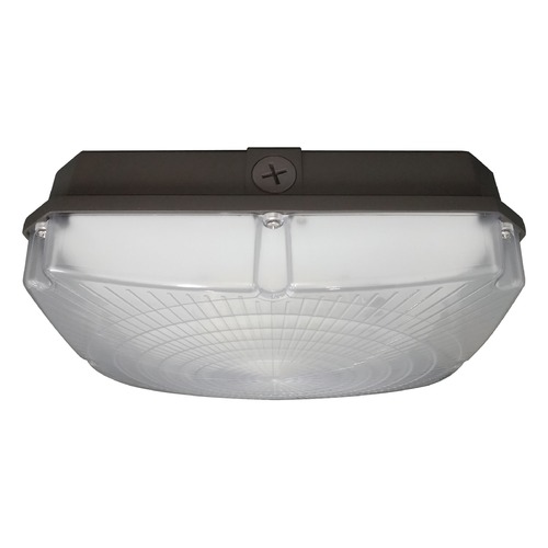 Nuvo Lighting 28W LED 10'' Bronze Low Profile Square Canopy Light 5000K by Nuvo Lighting 65/143