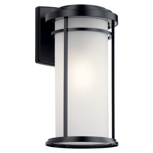 Kichler Lighting Toman 20-Inch Black LED Outdoor Wall Light by Kichler Lighting 49688BKL18