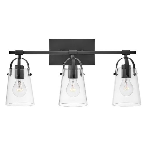 Hinkley Foster 3-Light Vanity Light in Black by Hinkley Lighting 5133BK