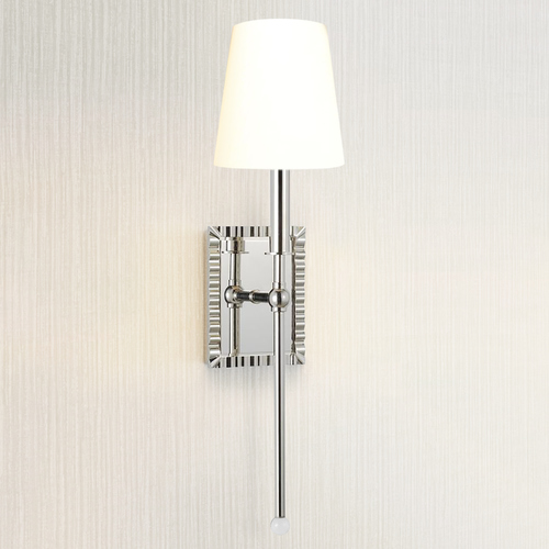 Visual Comfort Studio Collection Alexa Hampton Baxley Polished Nickel Sconce by Visual Comfort Studio AW1051PN