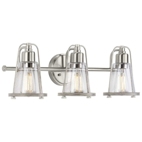 Progress Lighting Conway Brushed Nickel Bathroom Light