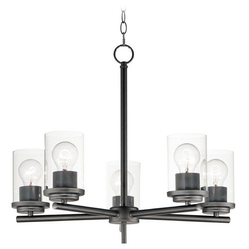 Maxim Lighting Corona Black Chandelier