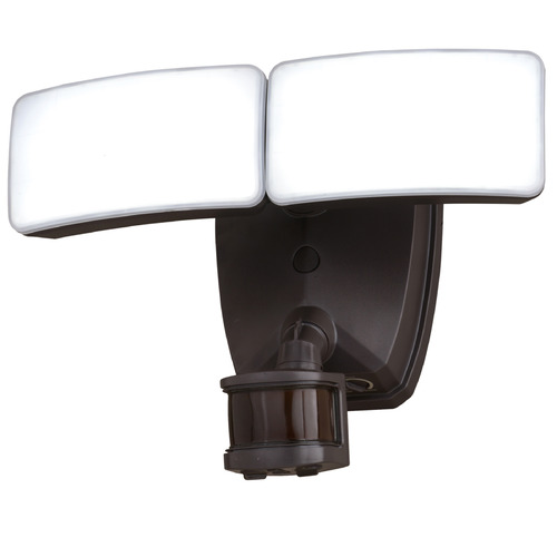 Vaxcel Lighting Zeta Bronze LED Security Light