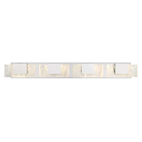 Kasha 37-Inch LED Bath Light in Chrome by Eurofase Lighting