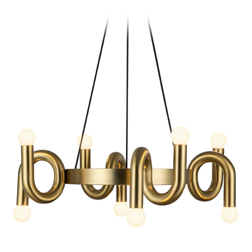 Alora Lighting Sadie Brushed Gold Chandelier
