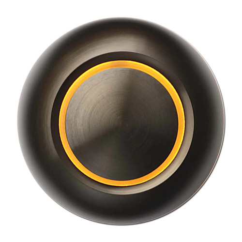 Spore True LED Bronze Doorbell Button with Orange by Spore Doorbells TBD-A-BZ