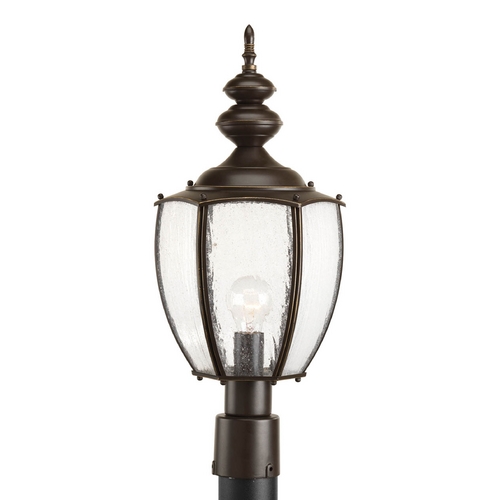 Roman Coach Post Light in Bronze by Progress Lighting