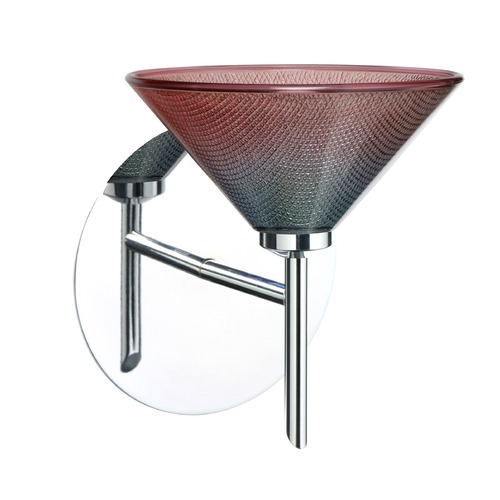 Besa Lighting Kona Chrome LED Sconce
