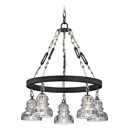 Troy Lighting Troy Lighting Menlo Park Deep Bronze Chandelier F6055