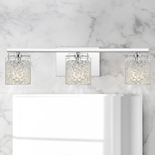 3 Light Bathroom Sconces : Lnc Gold Wall Sconces 3 Lights With Clear Glass Wall Lamp For Bathroom Vanity Lighting Walmart Com Walmart Com / Aero 2 light satin brass ada bath vanity.