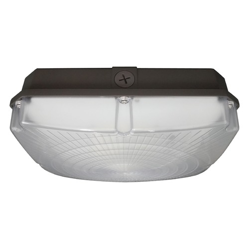 Nuvo Lighting 40W LED 10'' Bronze Low Profile Square Canopy Light 5000K by Nuvo Lighting 65/145