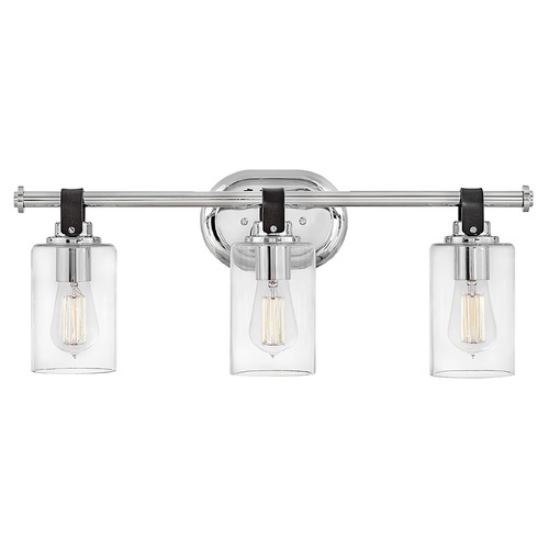 Halstead 3-Light Vanity Light in Chrome by Hinkley Lighting