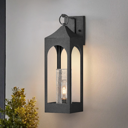 Hinkley Amina 23.75-Inch Distressed Zinc Outdoor Wall Light by Hinkley Lighting 18084DSZ