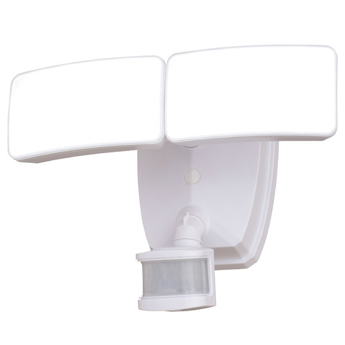 Vaxcel Lighting Zeta White LED Security Light