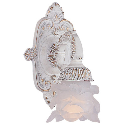 Crystorama Lighting Paris Market Antique White Sconce