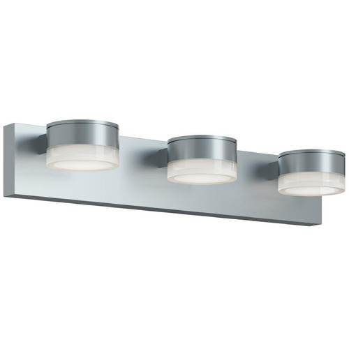 AFX Lighting Afx Lighting Emma Satin Nickel LED Bathroom Light EMAV2404LAJUDSN