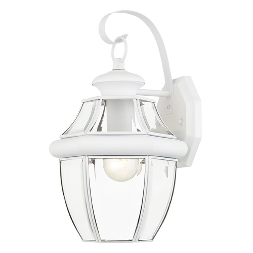 Livex Lighting Livex Lighting Monterey White Outdoor Wall Light 2151-03