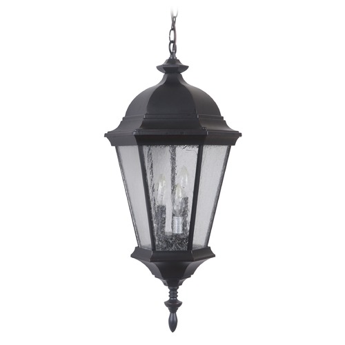 Chadwick 29-Inch Outdoor Hanging Light in Oiled Bronze Gilded by Craftmade Lighting