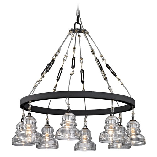 Troy Lighting Troy Lighting Menlo Park Deep Bronze Chandelier F6056