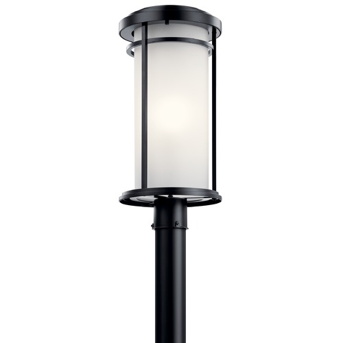 Kichler Lighting Toman 22-Inch Black LED Post Light by Kichler Lighting 49690BKL18