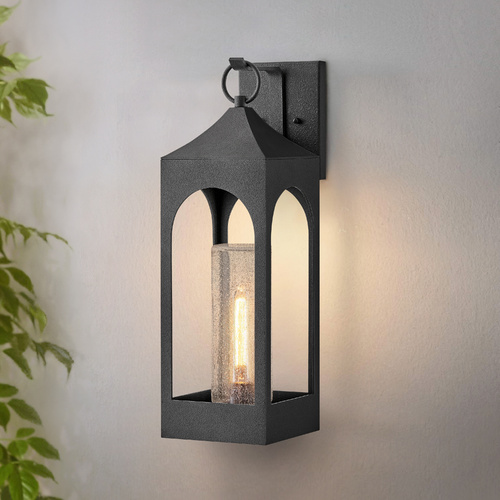 Amina 25-Inch Distressed Zinc Outdoor Wall Light by Hinkley Lighting