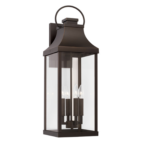 Bradford 27-Inch Outdoor Wall Lantern in Bronze by Capital Lighting