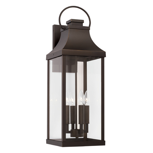 Capital Lighting Bradford 27-Inch Outdoor Wall Lantern in Bronze by Capital Lighting 946441OZ