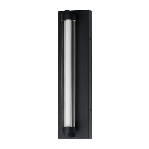 Fuse Black & Gold LED Outdoor Wall Light by ET2 Lighting