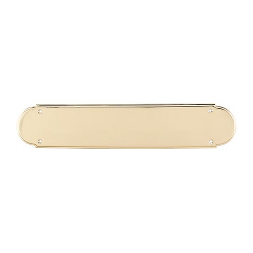 Top Knobs Hardware Push Plate in Polished Brass Finish M900