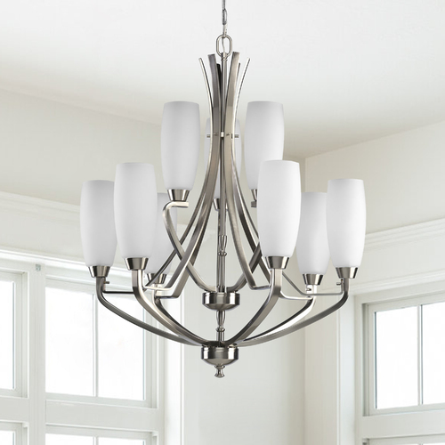 Progress Lighting Wisten 27-Inch Chandelier in Antique Bronze by Progress Lighting P4439-09