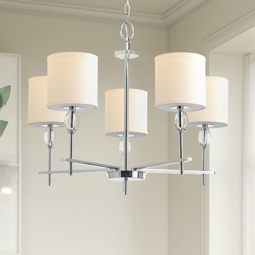 Status Polished Chrome Chandelier by Progress Lighting