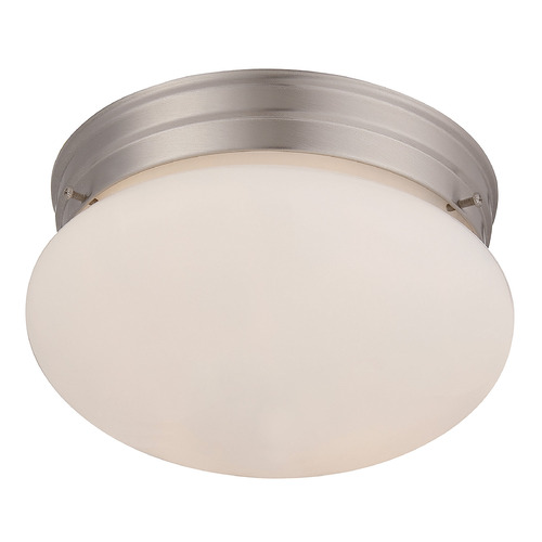 Savoy House Satin Nickel Flushmount Light
