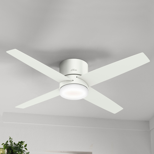 Hunter Fan Company 54-Inch Fresh White LED Ceiling Fan by Hunter Fan Company 59371