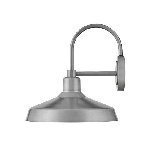 Forge Medium Wall Lantern in Antique Nickel by Hinkley Lighting