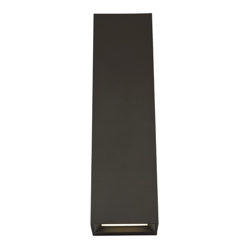 Sean Lavin Pitch 19-Inch 277V 3000K LED Outdoor Wall Light in Bronze by Visual Comfort Modern